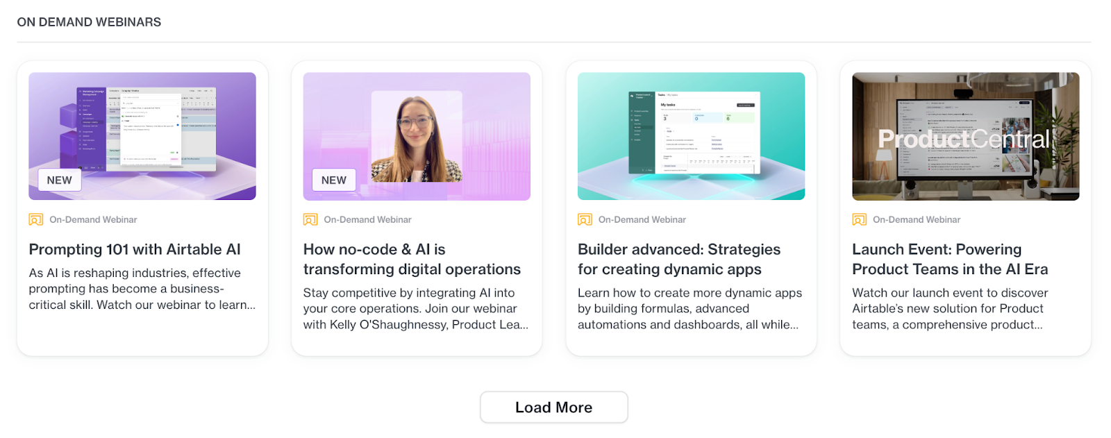 airtable on demand webinar