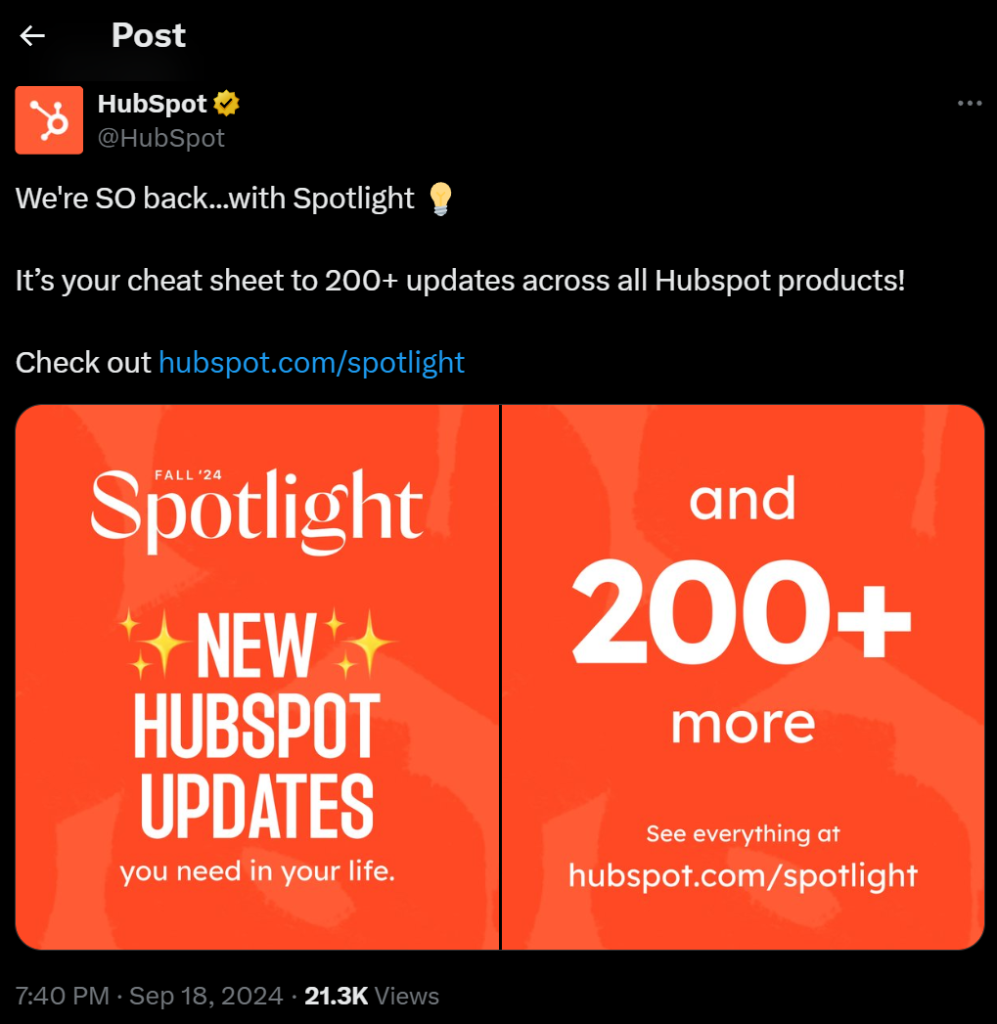 hubspot on twitter