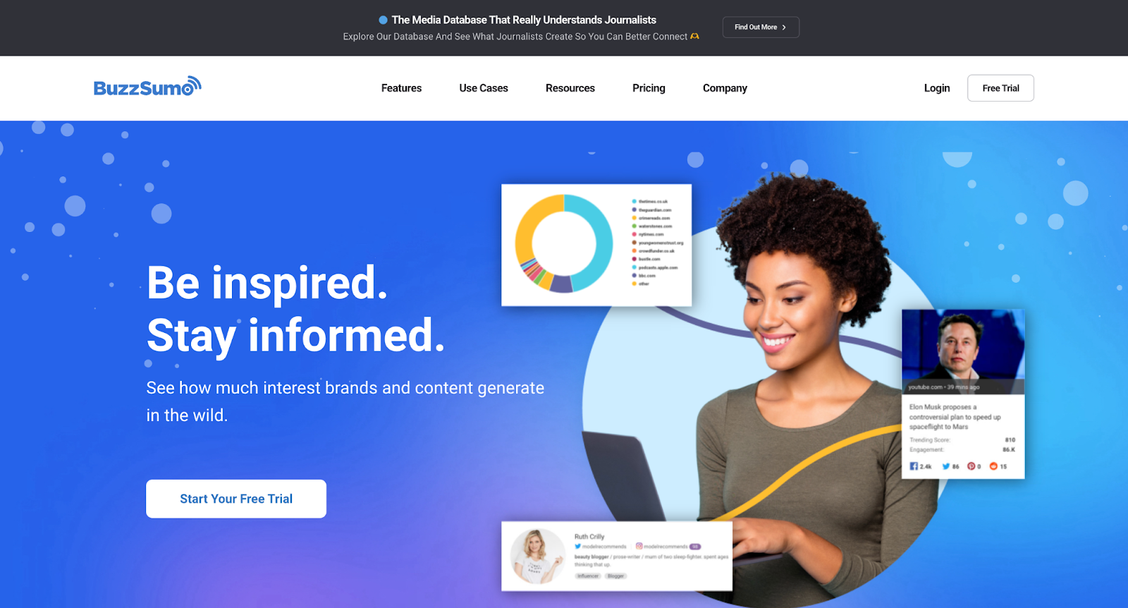 buzzsumo homepage