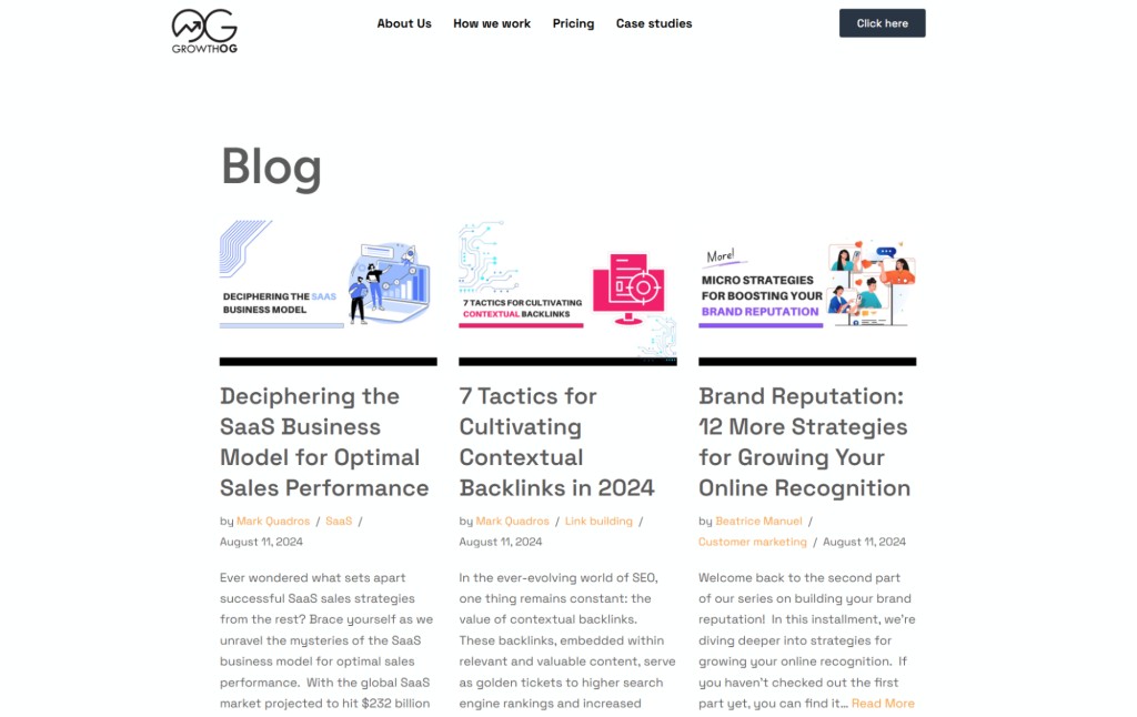 growthog blog content