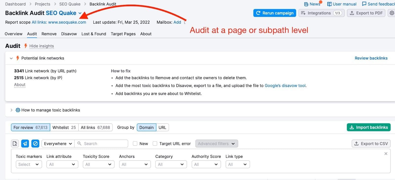 Semrush tools