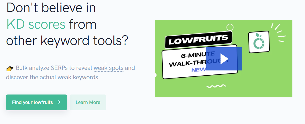 lowfruit