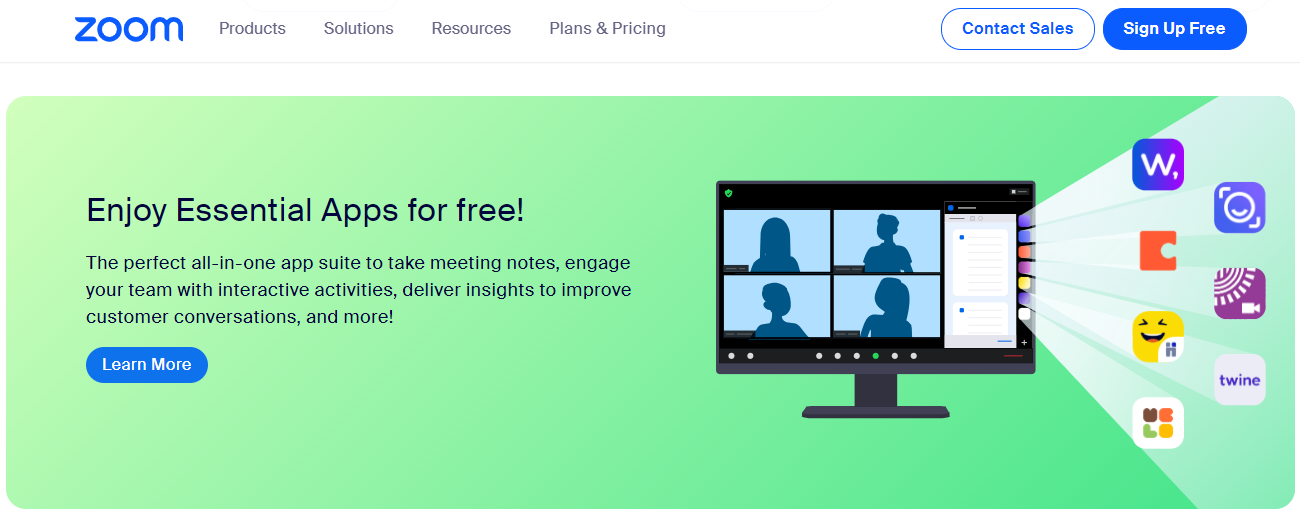 Zoom Virtual Meetings.