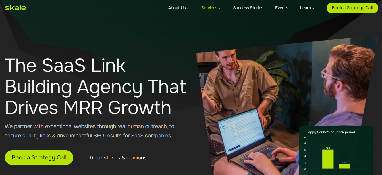 The Skale Link building agency.
