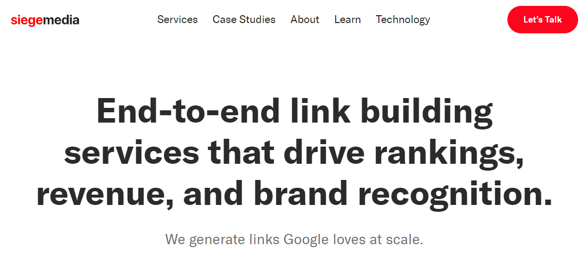 SeigeMedia's website.