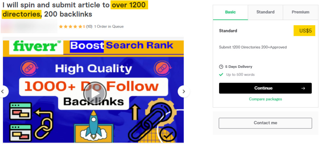 Link spamming is never a good idea.