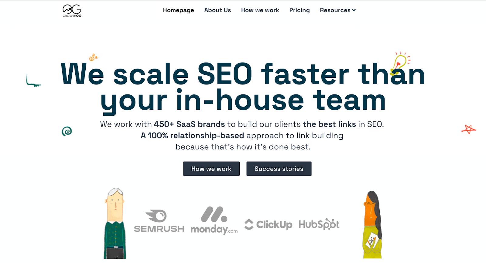 GrowthOG homepage