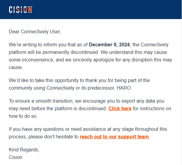 What’s Next for HARO Backlinks? Exploring Alternatives After HARO’s Shutdown